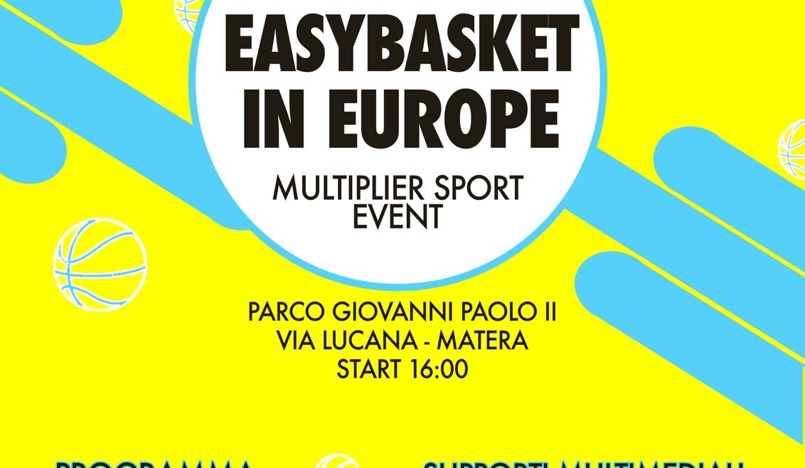 Press conference and Multiplier Sport Event will close EIE project in Matera (10 October 2020)